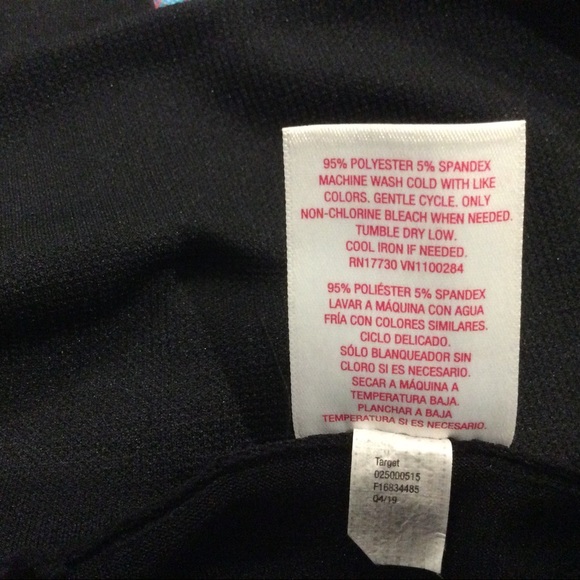 NWOT XHILARATION WOMEN’S LEGGINGS BLACK SIZE: S/M - Picture 6 of 6